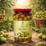 Salted olives Jar